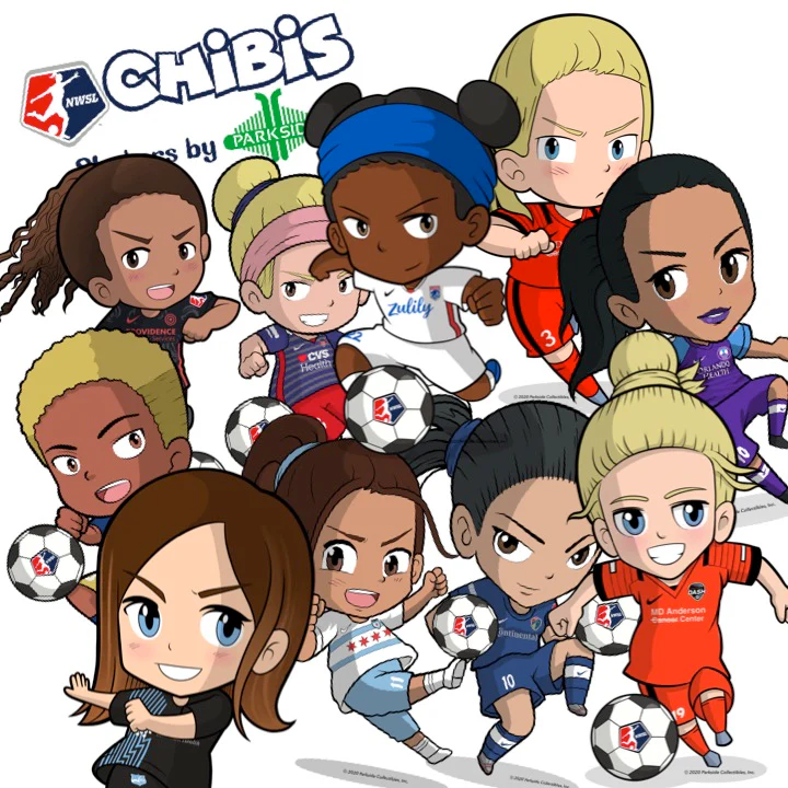 2020 NWSL Chibis Sticker Set - Image 4