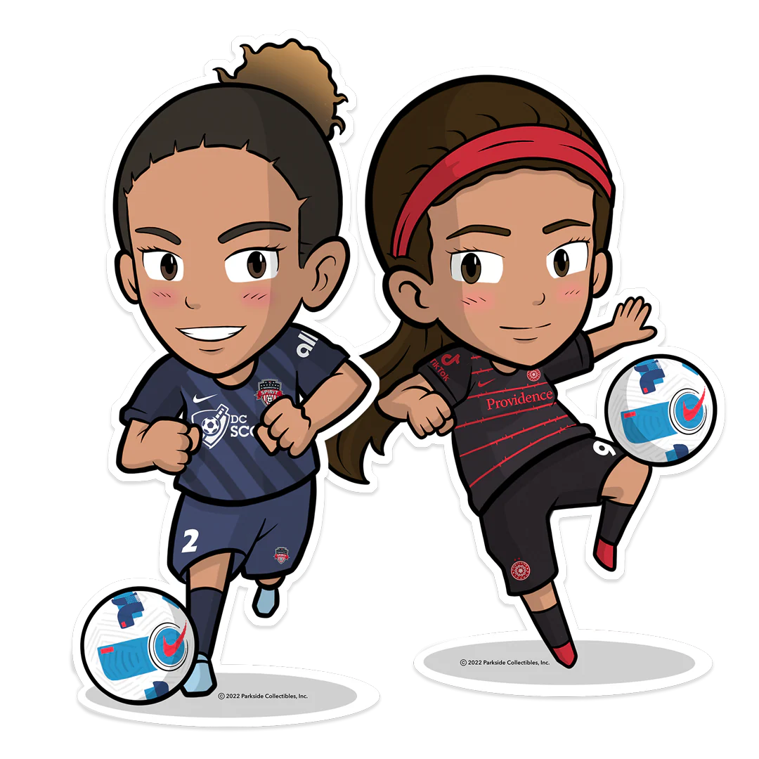 2022 NWSL Chibis Sticker Set - Image 2