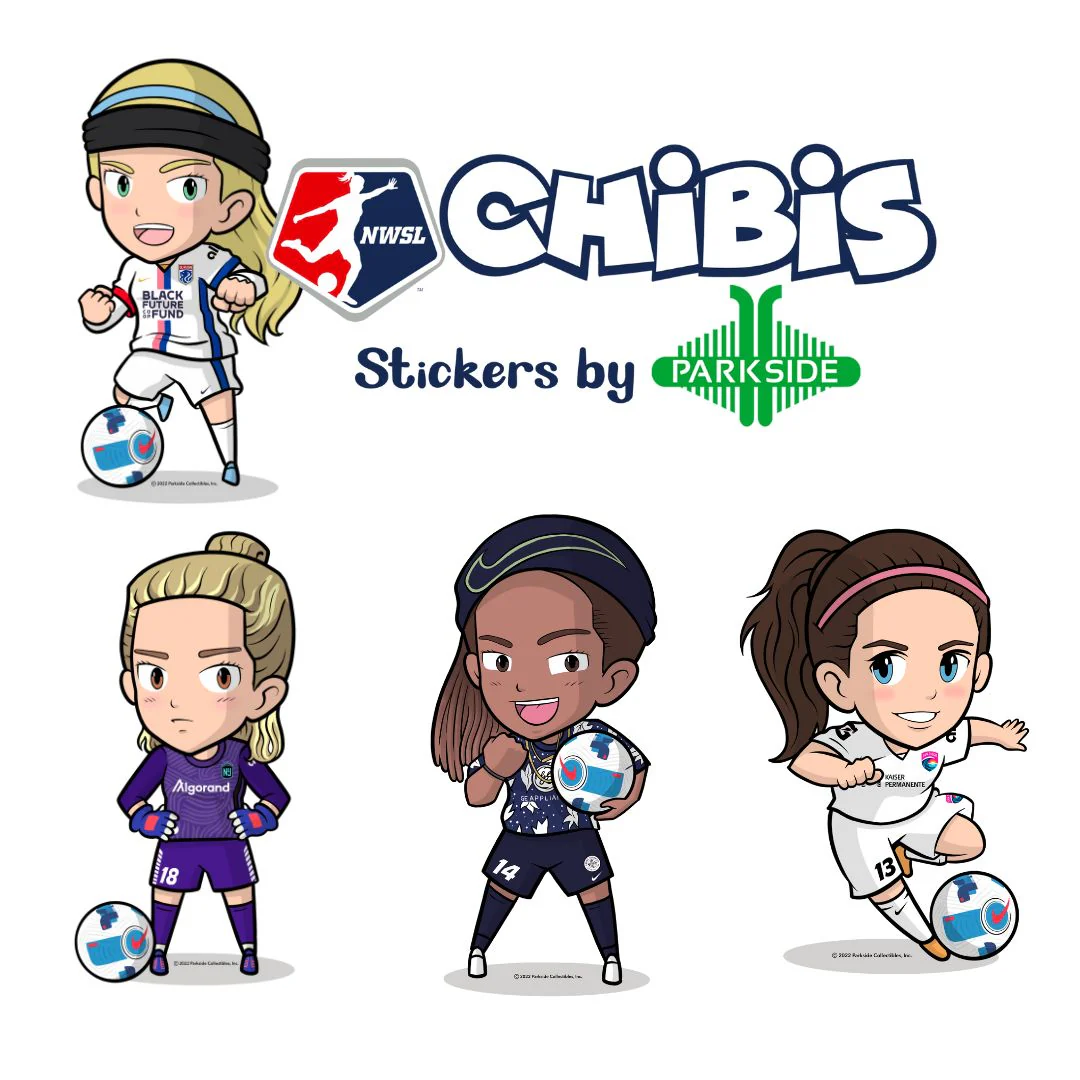 2022 NWSL Chibis Sticker Set - Image 3