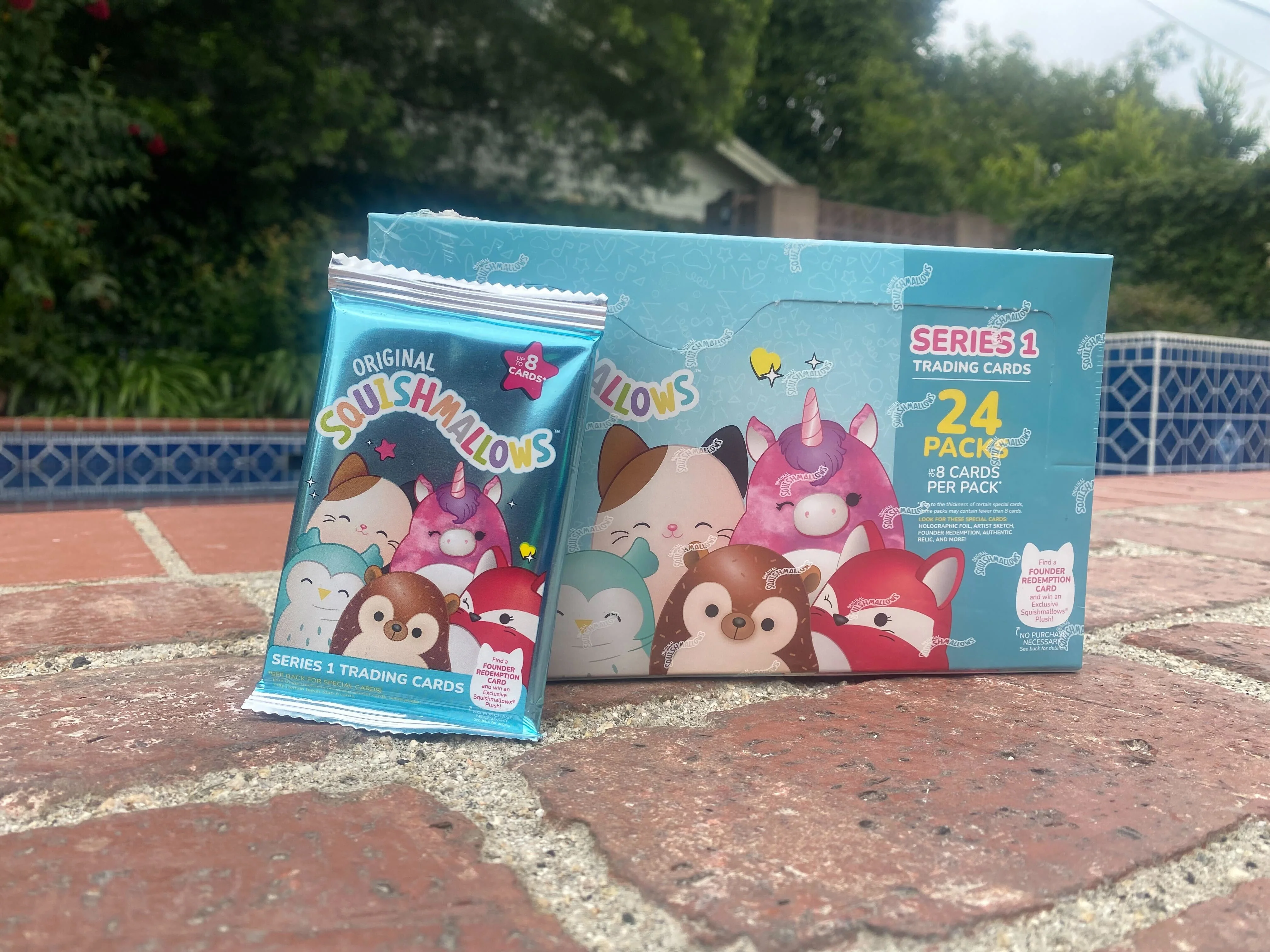 Squishmallows Series One Trading Cards - Hobby Box (24 Packs) - Image 5