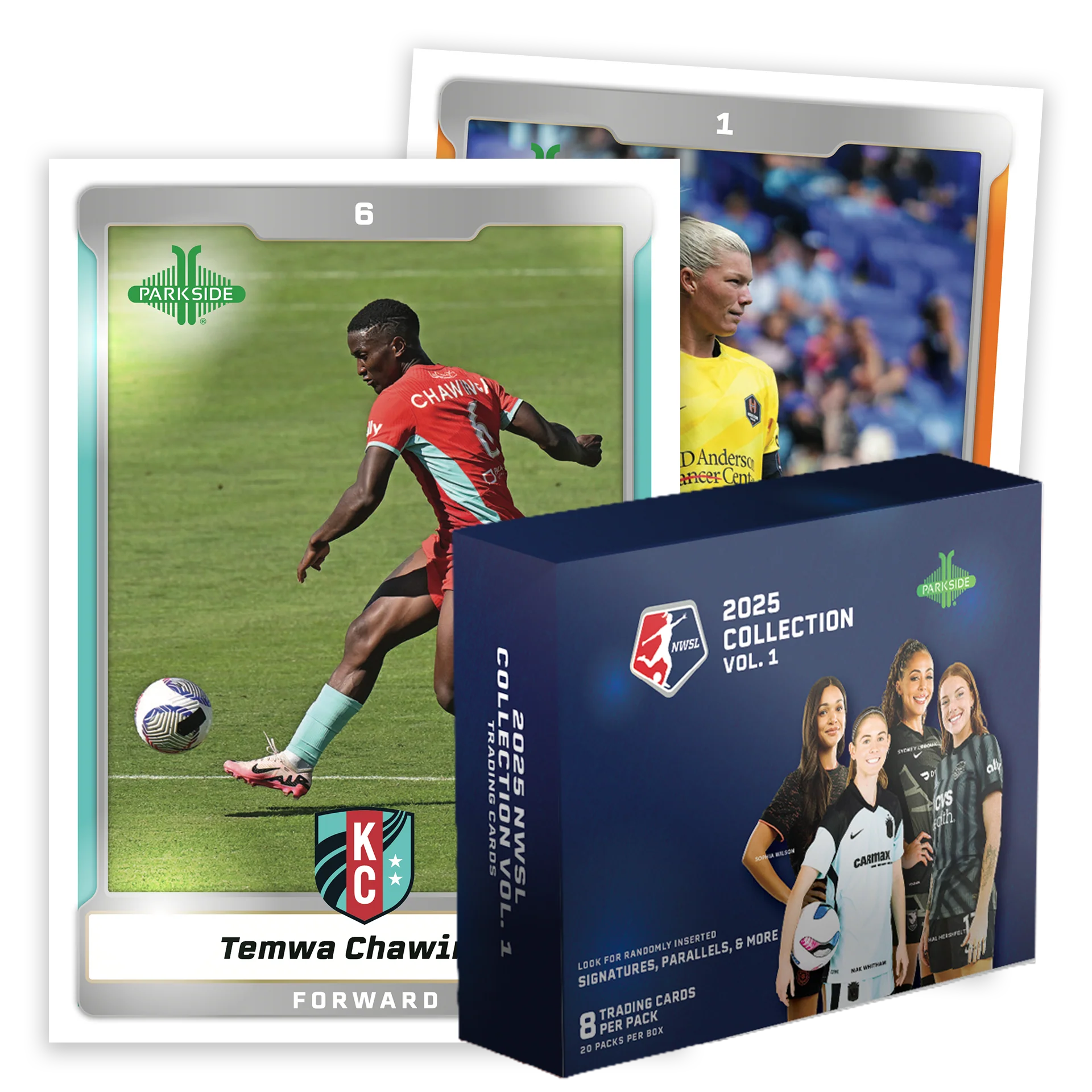 The 2025 NWSL Collection Vol. 1 Hobby Box